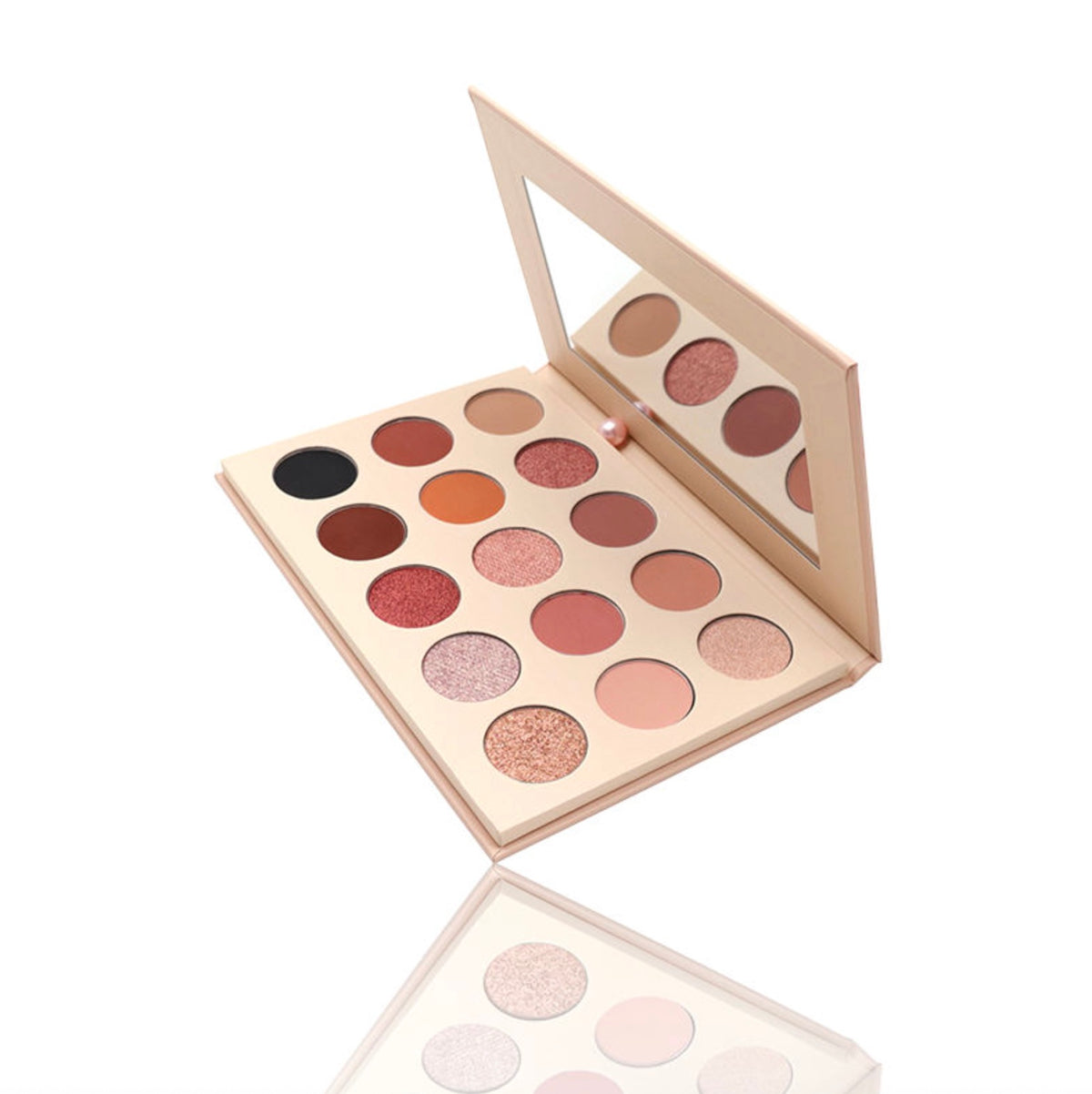 Custom 15-Color Pigmented Eyeshadow Palette