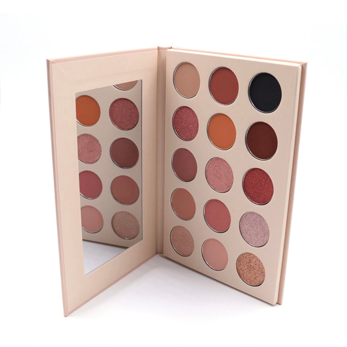 Custom 15-Color Pigmented Eyeshadow Palette