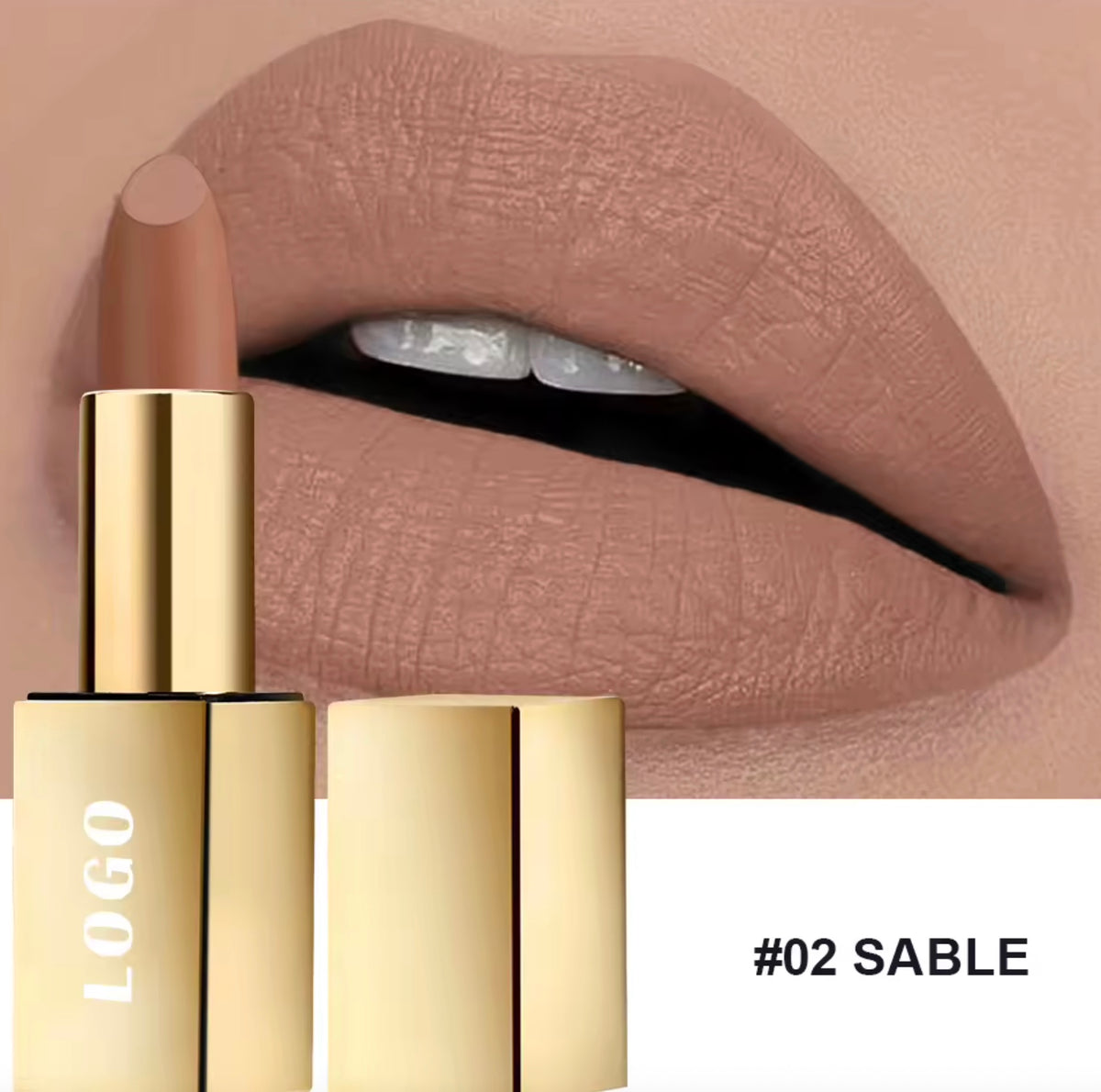 24-Color Velvet Matte Vegan Luxury Lipstick Collection