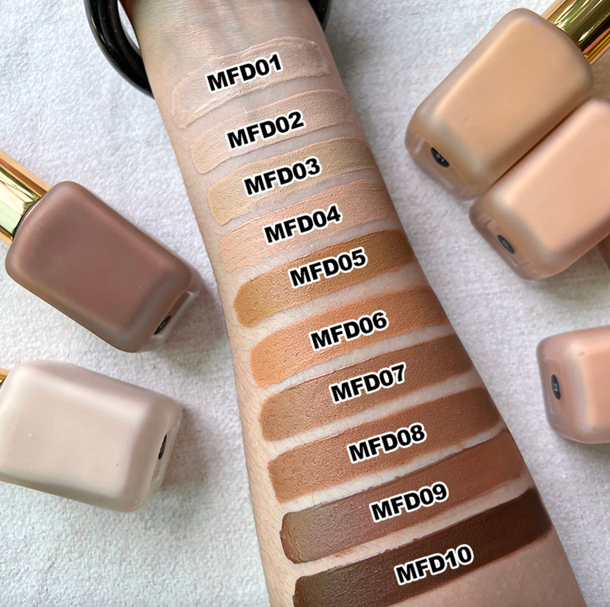 Oil-Control Full Coverage Liquid Foundation & Concealer
