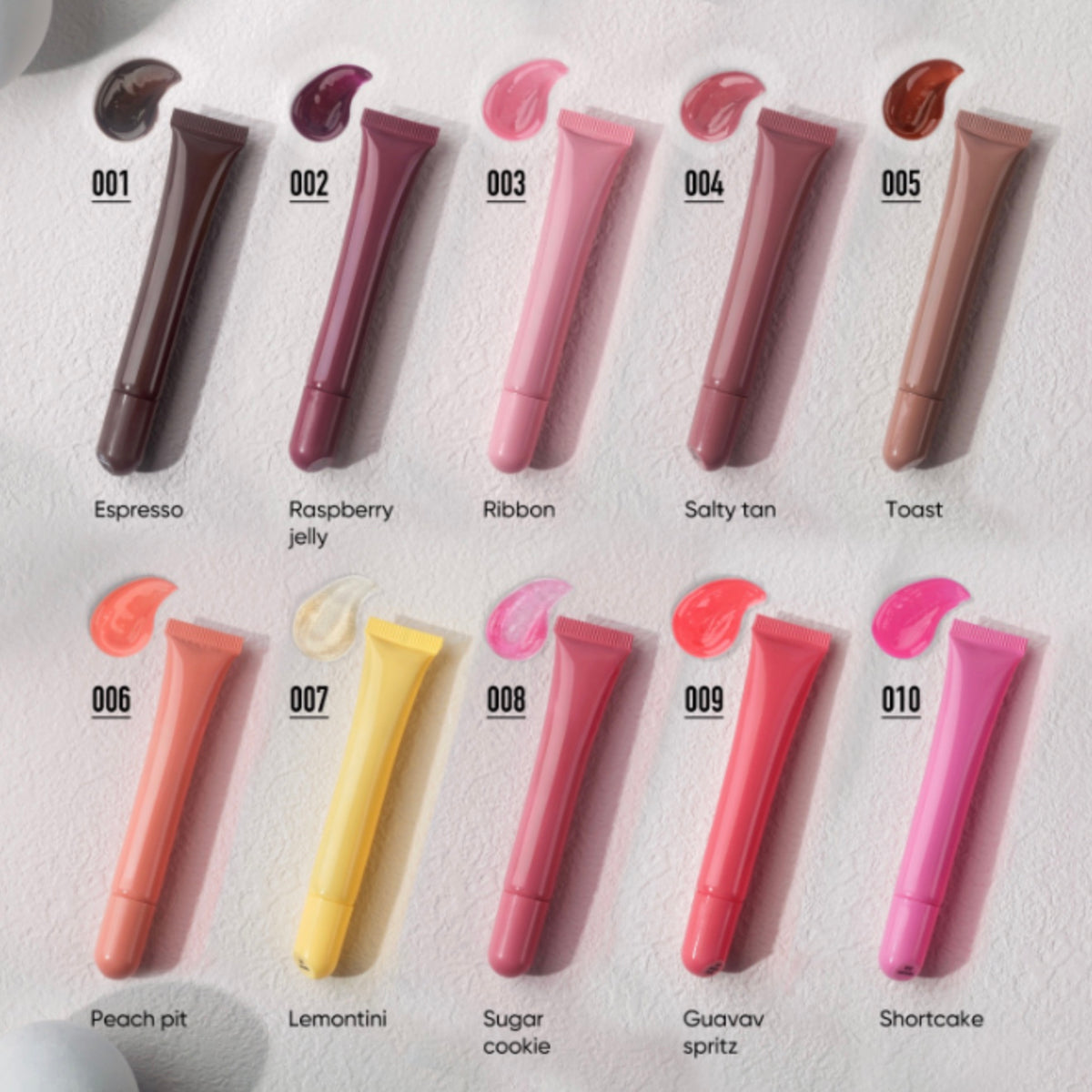 Private Label 10-Color Lip Makeup Palette
